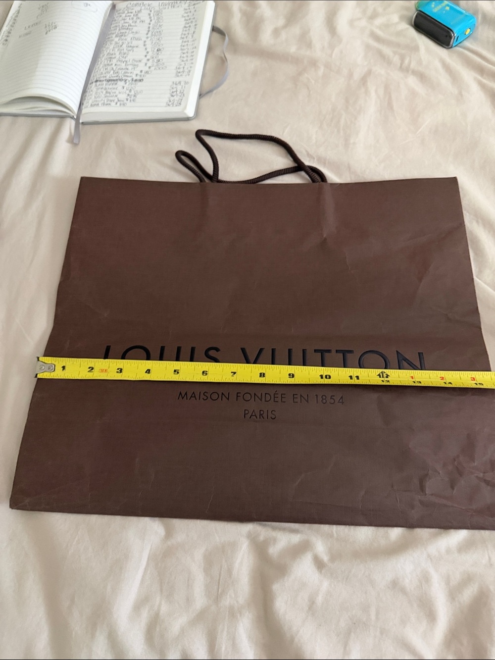 Louis Vuitton shopping bag